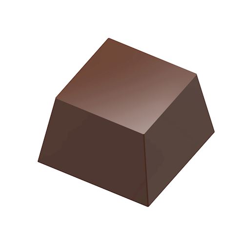 Chocoladevorm magneet vierkant