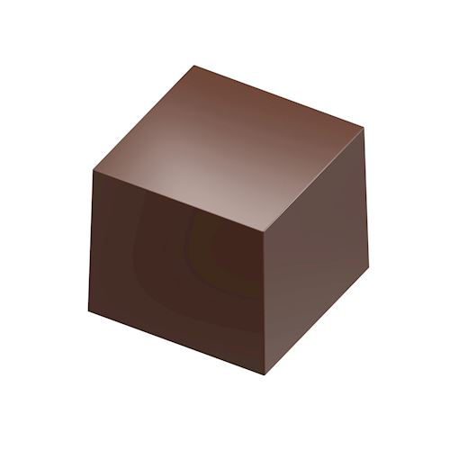 Chocoladevorm magneet kubus