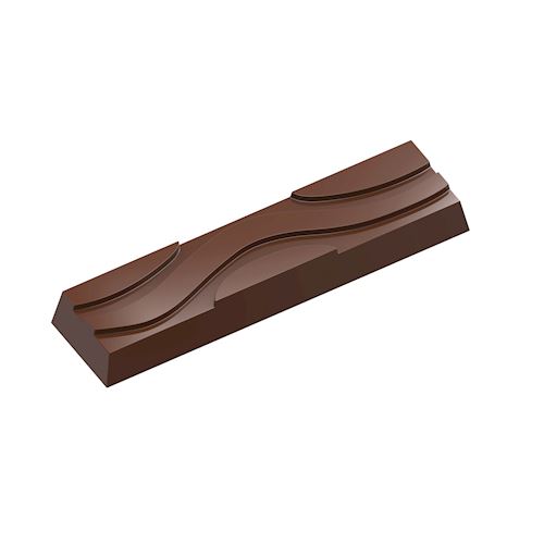 Chocoladevorm magneet reep wave