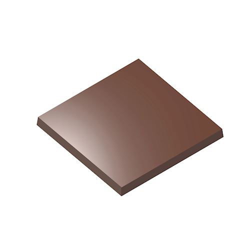 Chocoladevorm magneet vierkant