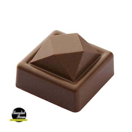 Chocoladevorm praline diamant