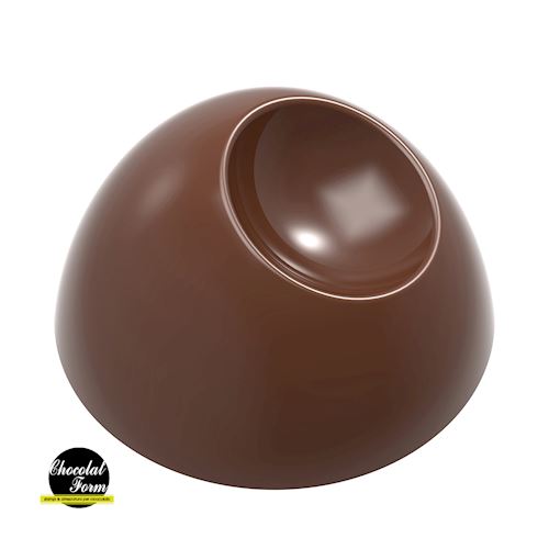 Chocoladevorm bol met inkeping - Yuri Cestari