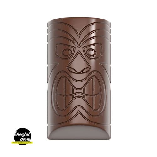 Chocoladevorm Tiki masker