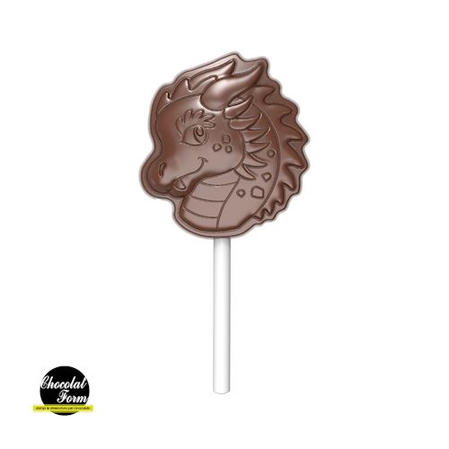 Chocoladevorm lolly draak