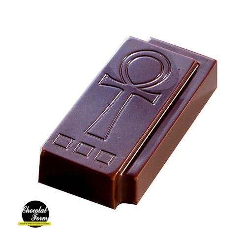 Chocoladevorm Egyptische rechthoek