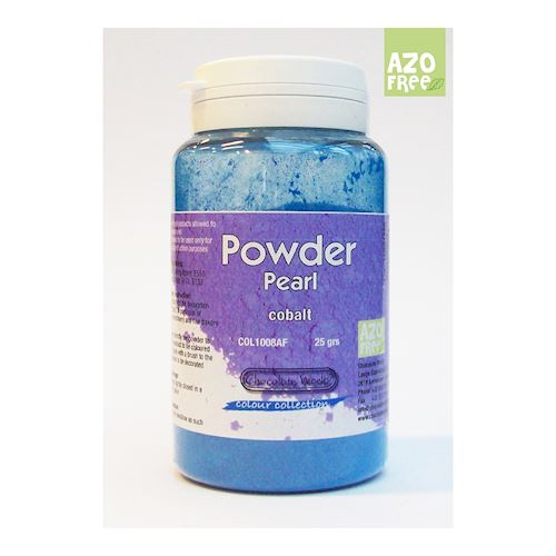 Glans poeder 25 gr AF cobalt blauw