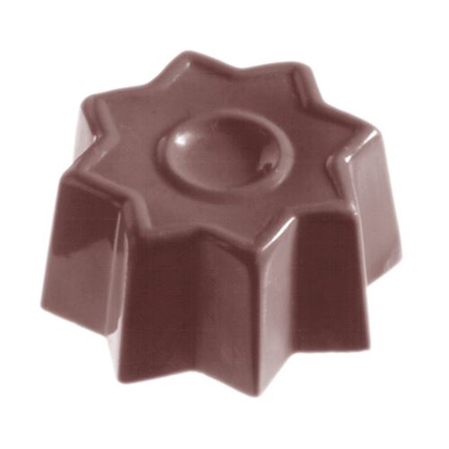 Chocoladevorm ster