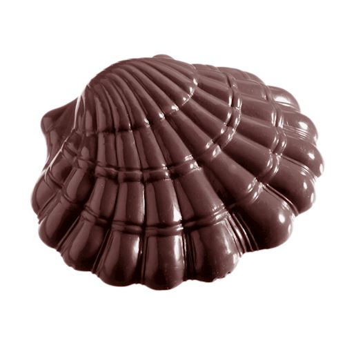 Chocoladevorm sint jacobsschelp 120 mm