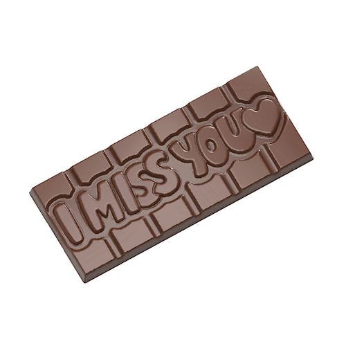 Chocoladevorm tablet I miss you