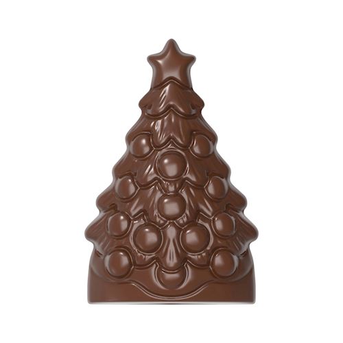 Chocoladevorm kerstboom