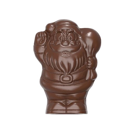 Chocoladevorm kerstman