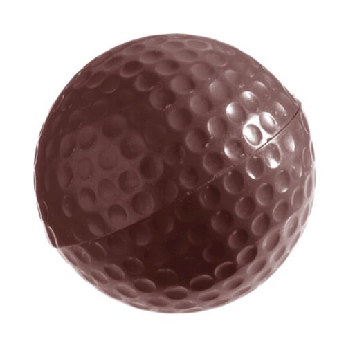 Chocoladevorm golfbal  Ø 39,5 mm