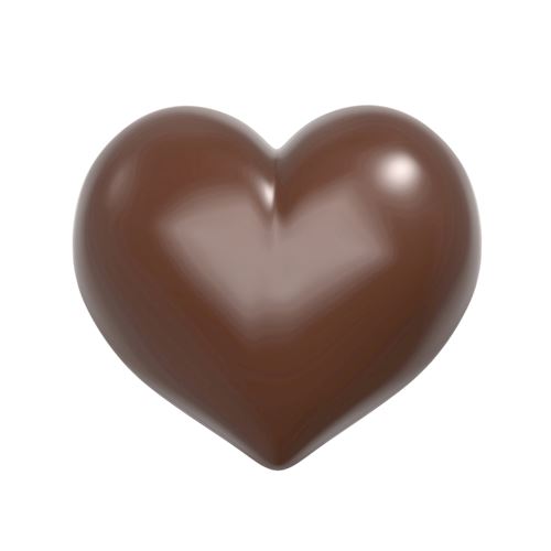 Chocoladevorm hart chocoladebom - Nora Chokladskola