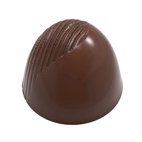 Chocoladevorm half geribbelde Amerikaanse truffel