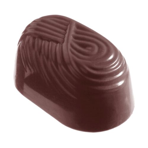 Chocoladevorm spuitmodel diep