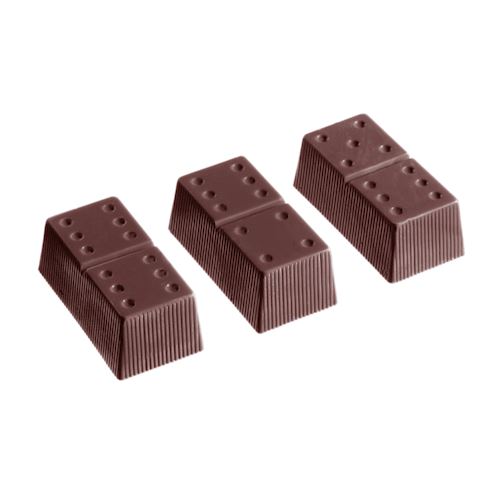 Chocoladevorm domino