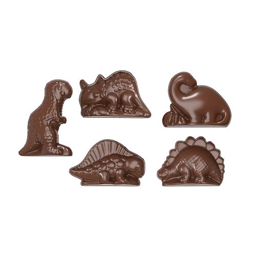 Chocoladevorm dino 10 gr 5 fig.