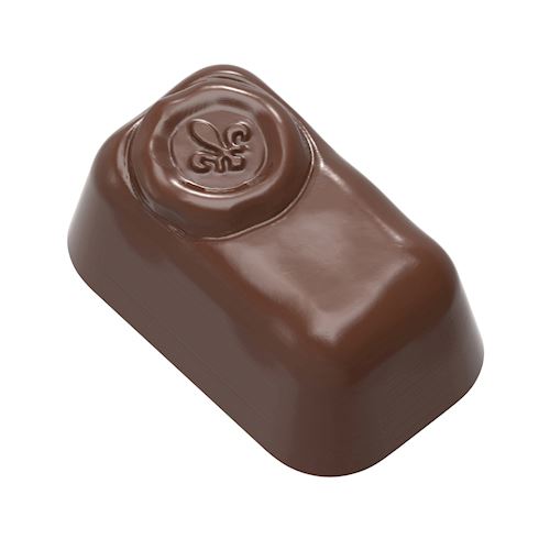 Chocoladevorm enrobe franse lelie