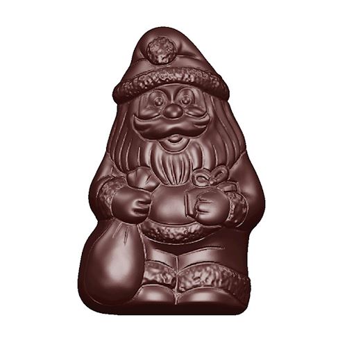 Chocoladevorm kerstman