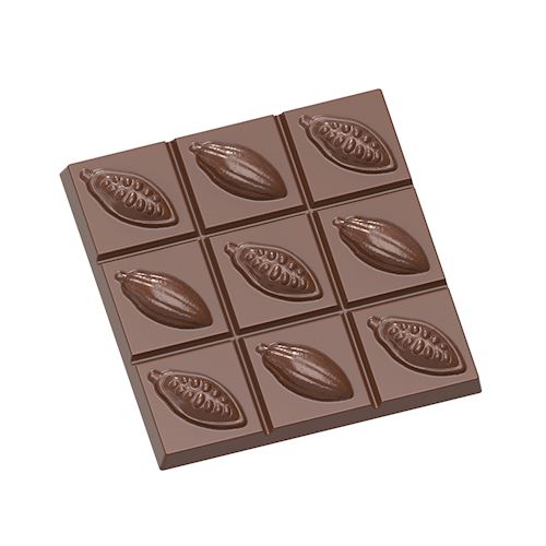 Chocoladevorm tablet cacaoboon