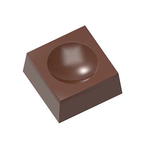 Chocoladevorm voet wereldbol 9 gr