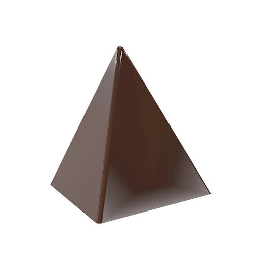 Chocoladevorm top of piramide