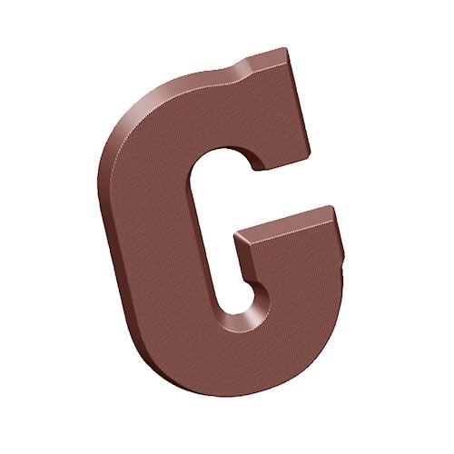 Chocoladevorm letter G 200 gr