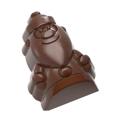 Chocoladevorm kerstman