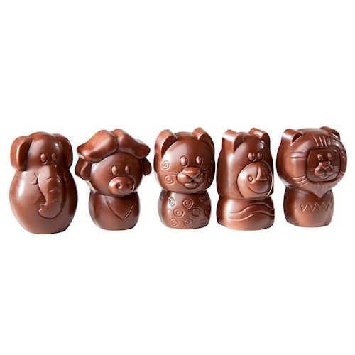 Chocoladevorm "The big five" klein 5 fig.