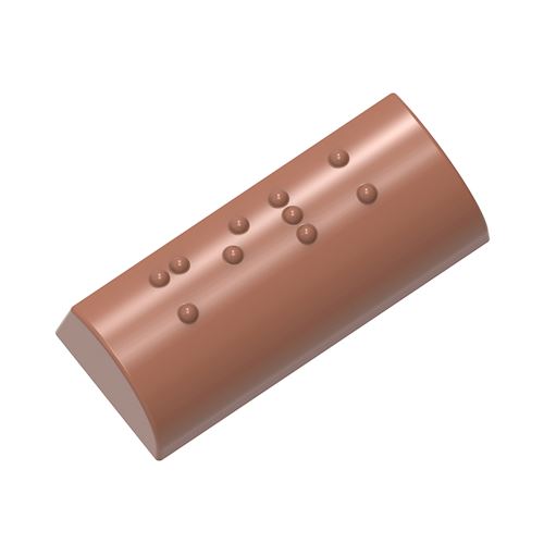 Chocoladevorm Braille praline "Milk"