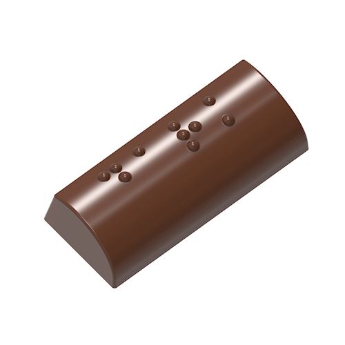 Chocoladevorm Braille praline "Dark"