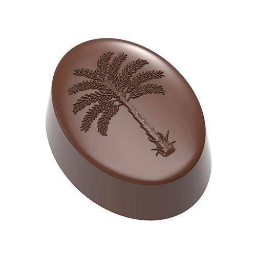 Chocoladevorm praline palmboom