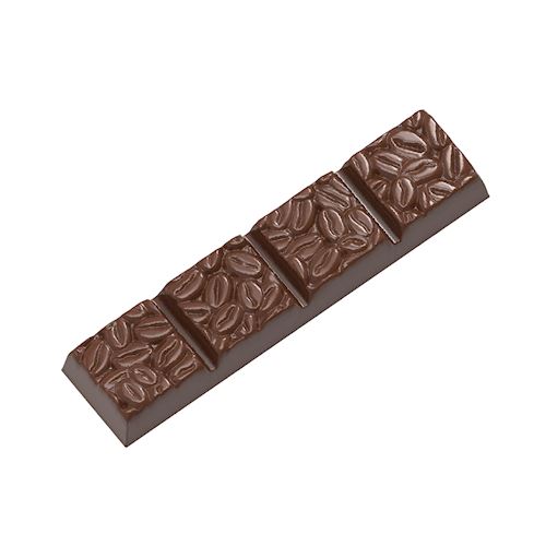 Chocoladevorm reep koffiebonen