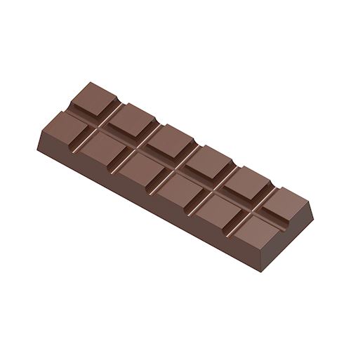 Chocoladevorm tablet 2 x 6 blokjes