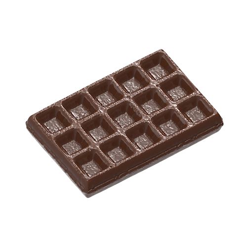 Chocoladevorm Brusselse wafel klein