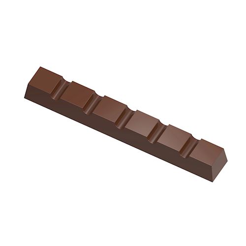 Chocoladevorm reep 6 vierkante porties