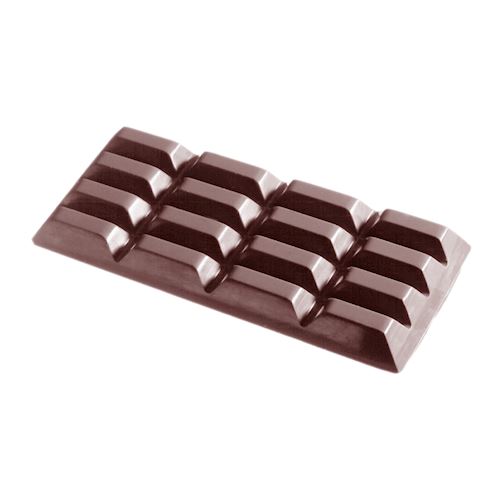 Chocoladevorm tablet 4x4 lang 115 gr