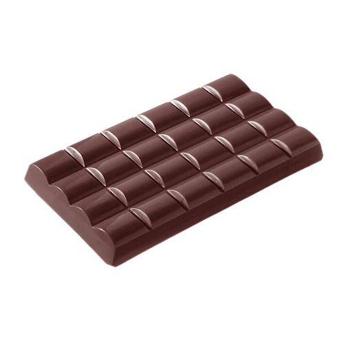 Chocoladevorm tablet 6x4 golvend 103 gr