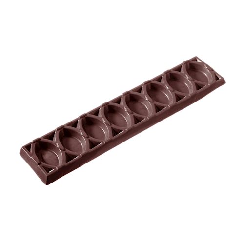 Chocoladevorm tablet 8 ovalen