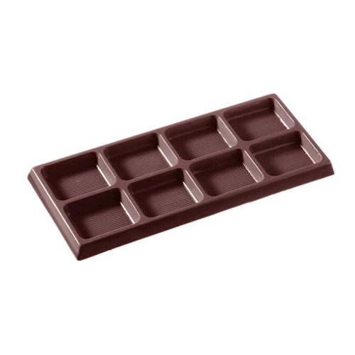 Chocoladevorm tablet 2x4 arcering