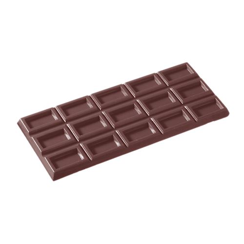 Chocoladevorm tablet 3x5 rechthoek