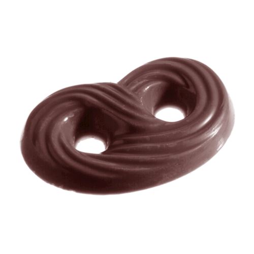 Chocoladevorm pretzel