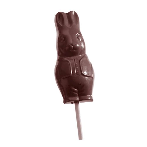 Chocoladevorm lolly haas