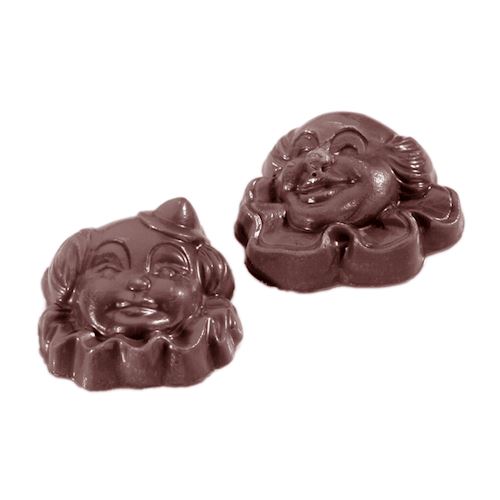 Chocoladevorm clown 2 fig.