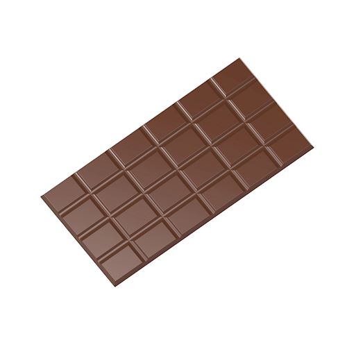 Chocoladevorm tablet 4x6 rechthoek