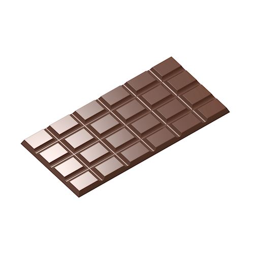 Chocoladevorm tablet 4x6 rechthoek