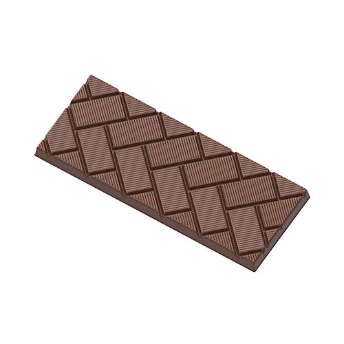 Chocoladevorm tablet schuine blokjes