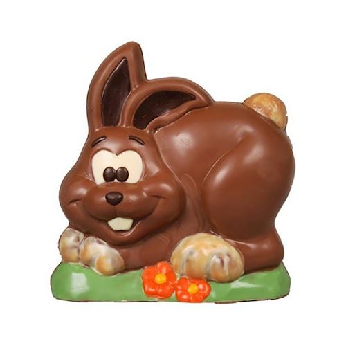 Chocoladevorm zittend konijn 88 mm