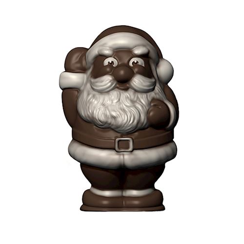 Chocoladevorm Kerstman 160 mm 1x1