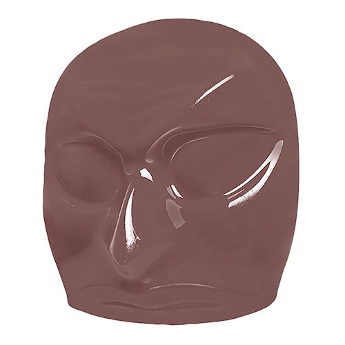 Chocoladevorm maskers 1x3